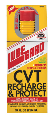 Lubegard 67010 front label showing product name and size benefits