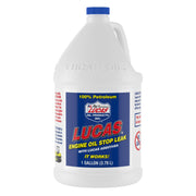 Lucas Oil 10279 front view of 1 gallon bottle showing clear branding and product benefit
