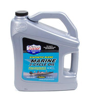 Lucas Oil 2-Cycle Marine one-gallon front label showing product and benefits