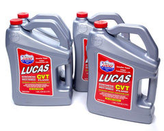 Lucas Oil 1 gallon CVT front label showing product and benefits