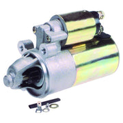 LUCAS starter front view showing mounting flange and terminals for reliable replacement