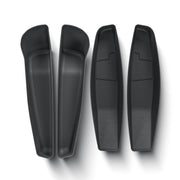 LUCKEASY front door organizer installed showing neat storage and improved cabin look
