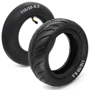 LuckySlycyc front view of tire and tube showing fit and easy replacement benefit
