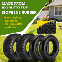 LuckySlycyc tire mounted on 6-inch rim demonstrating proper fit