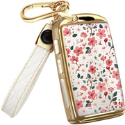Lucrum front view of key fob cover showing fit and premium finish for protection