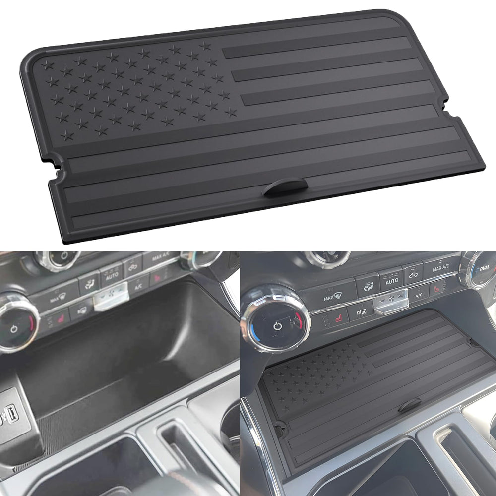 LUGDTIME installed front view showing clean console and hidden storage benefit