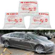 LuliKa clear car cover front view protecting paint from water