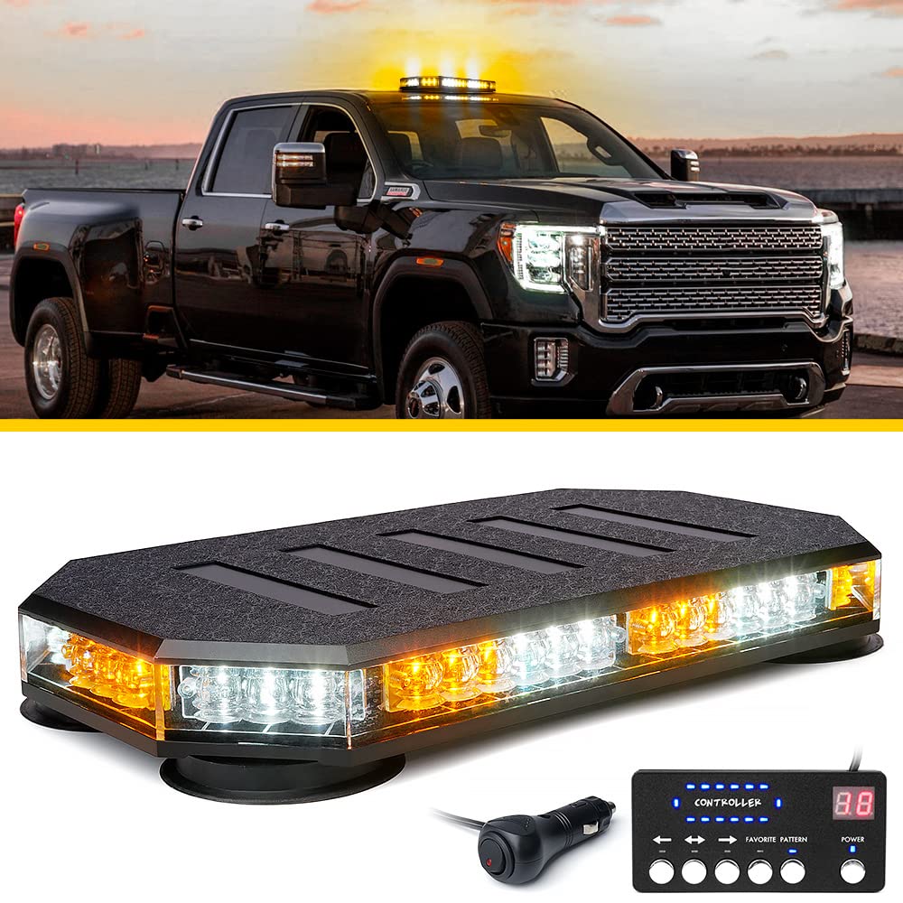 LUMENIX front profile light bar showing compact roof-mounted design and visibility