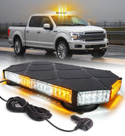 LUMENIX front view of light bar showing full-length LED strip and clear lens for high visibility