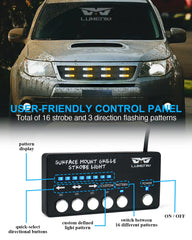 LUMENIX side marker installed on truck improving roadside awareness