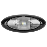 Lumitronics clear-lens front view showing bright, even illumination benefit