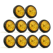 Lumvraneo front view amber marker showing bright visibility
