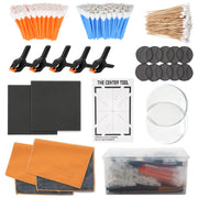 LUVCOSY front packaging showing full 223-piece kit and compact toolbox, professional convenience