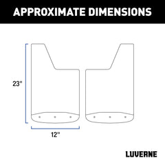 LUVERNE close-up of textured rubber surface showing durability and scuff-concealing finish