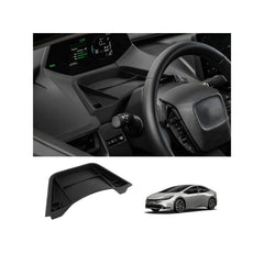 LUWU front view showing console tray neatly fitted for organized storage