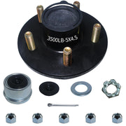 LUXTRKSTO front view hub assembly showing ready-to-install design and strength