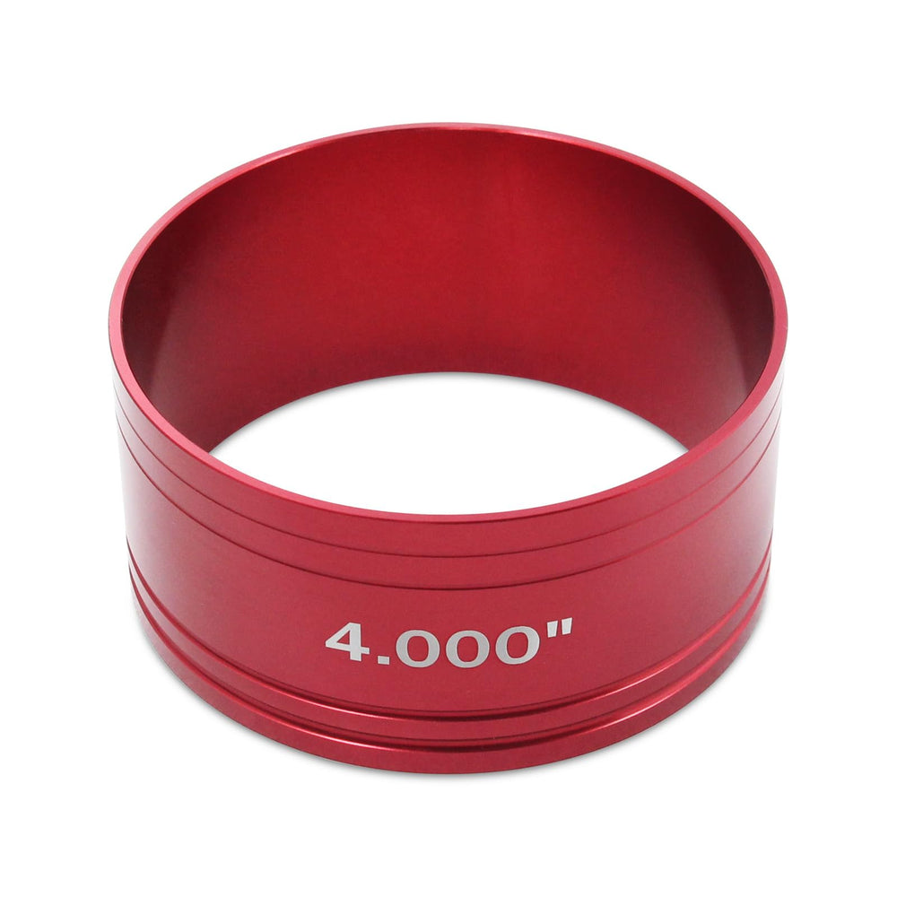 LVOUP front view red anodized compressor showing durable finish and fit benefit
