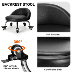 LWADALN close-up of cushioned PU leather seat highlighting comfort and durability