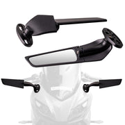 Lwlusup front view of mirror pair showing compact stealth design and improved aerodynamics
