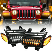 LX-LIGHT front assembly smoked lens showing modern styling and safety benefit