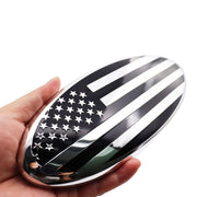 LYCARESUN front grille emblem front view showing patriotic styling and clean finish