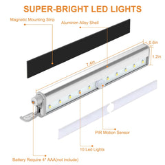 LYCARESUN mounted on an RV step at night, demonstrating safer entry and walkway illumination