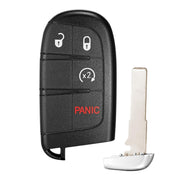 LYFUCESS front view of key fob showing correct button layout and reliable replacement
