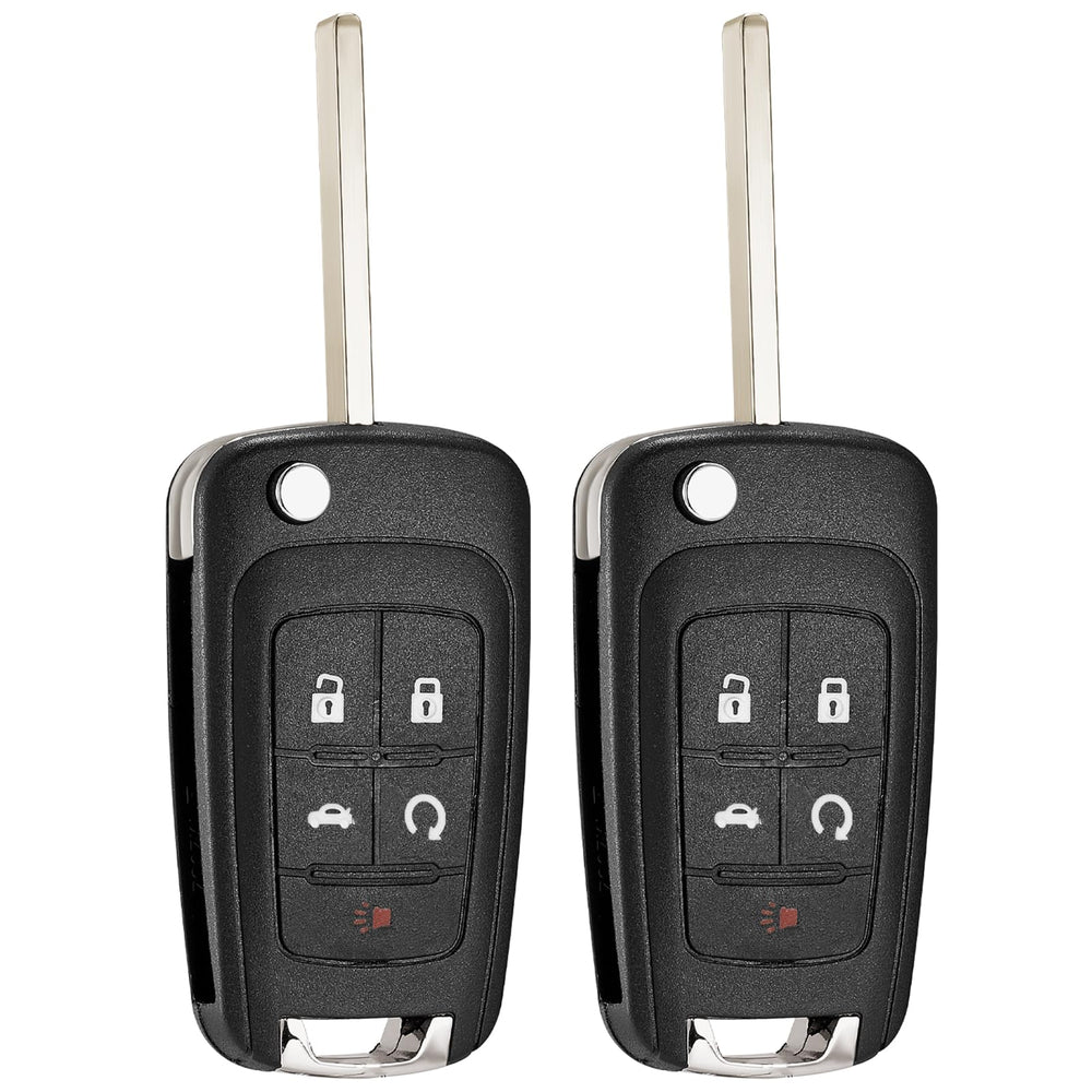 LYFUCESS front view of key fob showing buttons and clean design for easy replacement