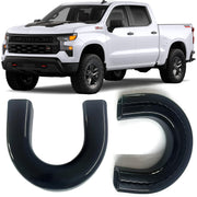 LYHCETVEX front hitch cover installed on bumper for cleaner look