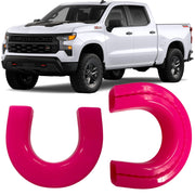 LYHCETVEX front view on Silverado showing seamless OEM-style finish and improved curb appeal