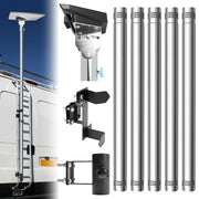 Lymorexan Starlink Mini mounted on RV ladder showing improved reception