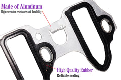 LYNSHINE gasket next to ruler showing dimensions for accurate fit verification