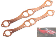 LYNSHINE PH306 front view showing copper oval-port gasket, reliable exhaust seal