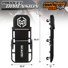 M-AUTO flat laydown creeper under car offering low-profile access