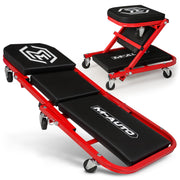 M-AUTO front view showing durable frame and padded surface for comfortable support