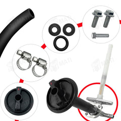 M MATI flange collars and bolts showing durable mounting hardware