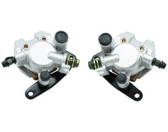 M MATI front calipers packaging showing complete replacement pair and benefits