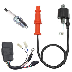 M MATI front packaging showing full ignition kit and clear compatibility benefits