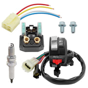 M MATI kit front view showing all included parts and organized box, clear replacement fit