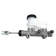M MATI master cylinder front view showing clean casting and mounting points for easy fit