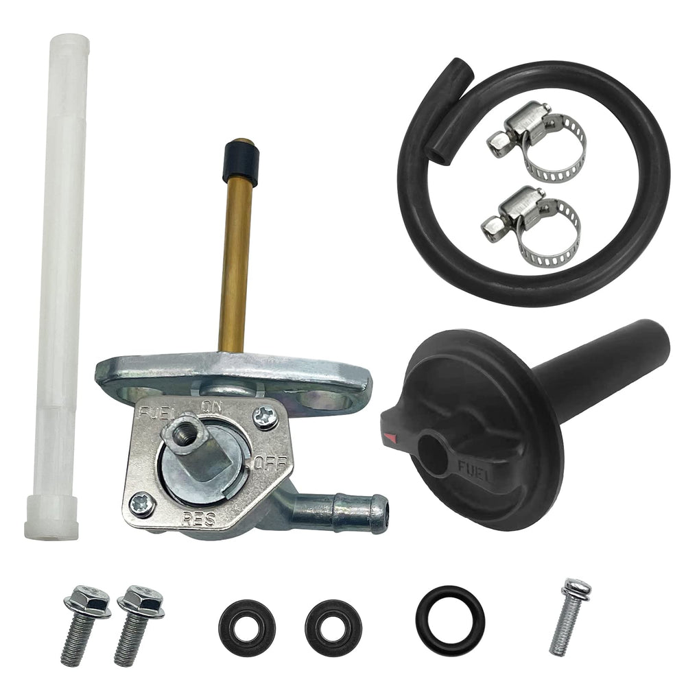 M MATI petcock front assembly showing valve face and mounting benefit