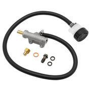 M MATI front view of rear brake master cylinder showing exact fit and durable finish