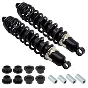 M MATI rear shocks front view showing twin-pack and design improving ride comfort