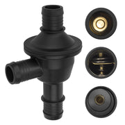 M MATI thermostat front view showing compact, OEM-style body and durable finish for reliable fit