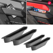 Mabett front view of door handle organizer showing fit and easy storage benefit