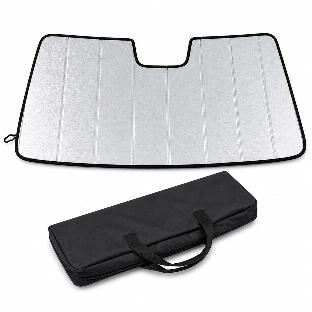 Mabett front packaging showing Tacoma-specific sunshade and clear fit benefit