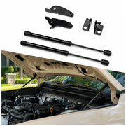 Mabett front packaging showing complete hood strut kit and benefits