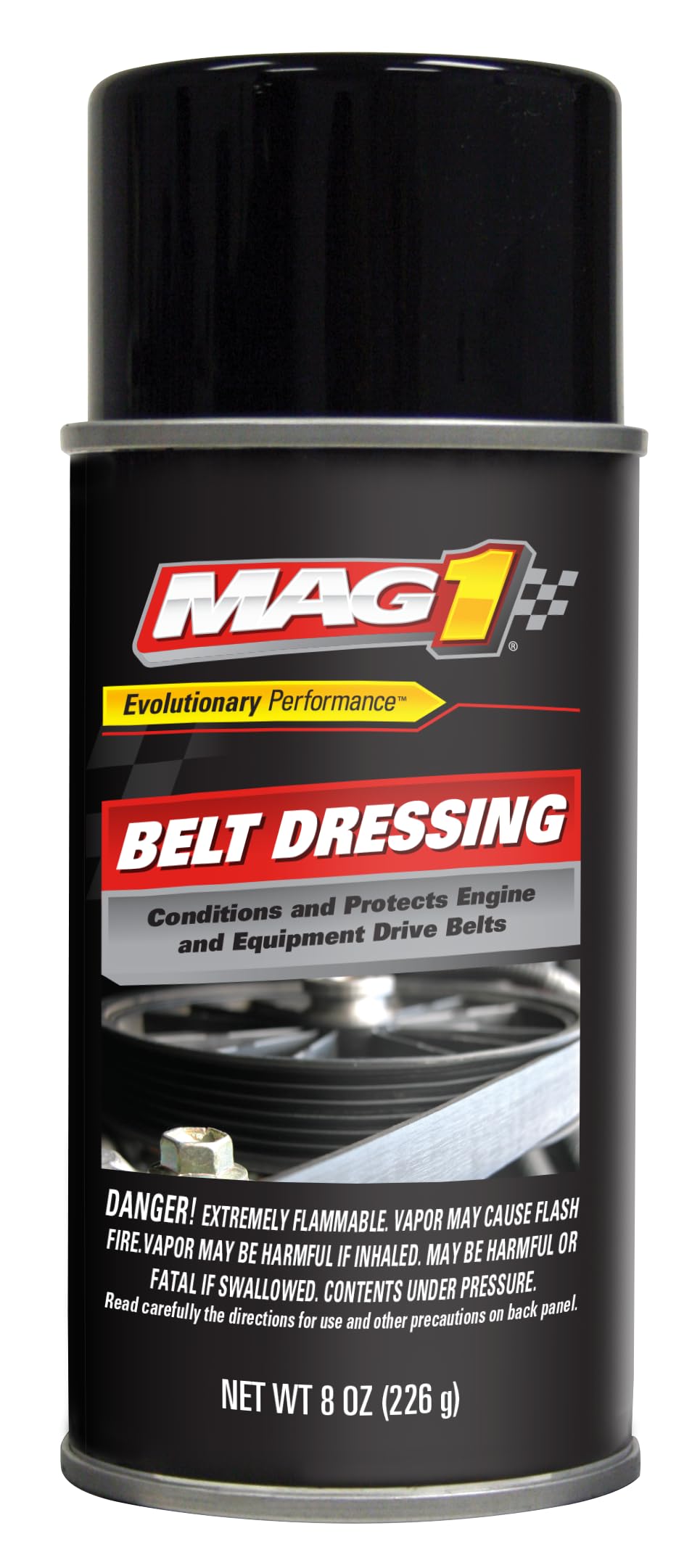 MAG 1 front can image showing 8 oz aerosol and extension tube for precise application benefit
