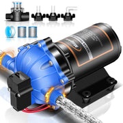 Magam front profile pump showing compact housing and stable base, reliable durability