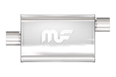 MagnaFlow 11229 front view showing oval body and inlet, highlights durable construction